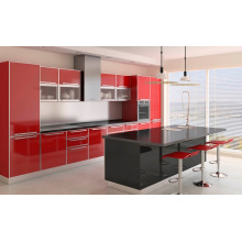 Liner Style Acyrlic Kitchen Cabinet